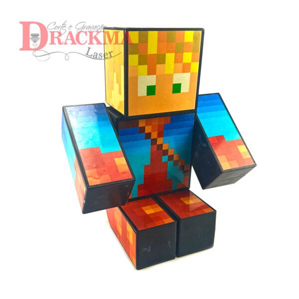 Boneco Articulado Minecraft Lopers 25cm