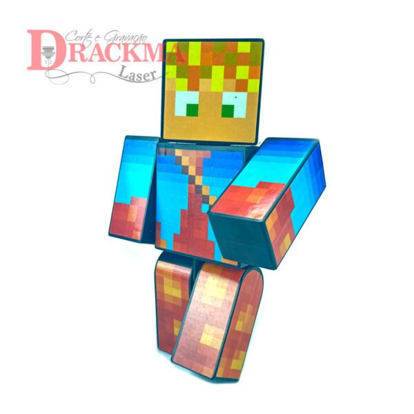 Boneco Articulado Minecraft Lopers 25cm