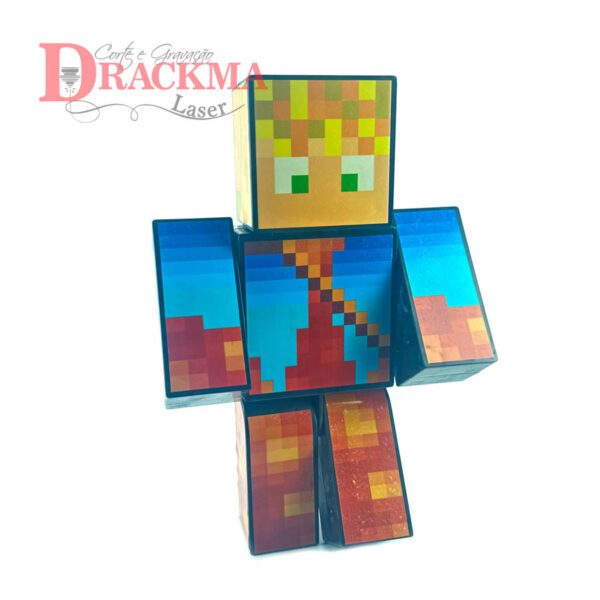 Boneco Articulado Minecraft Lopers 35cm