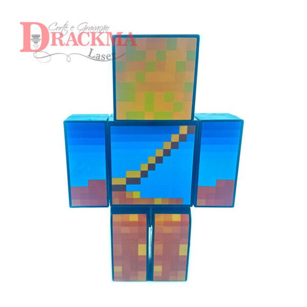 Boneco Articulado Minecraft Lopers 35cm