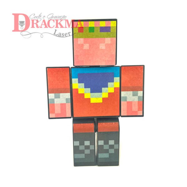 Boneco Articulado Minecraft Techno 25cm - Image 4