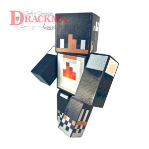 Boneco Articulado Minecraft Sapnapy 25cm