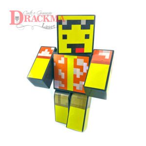 Boneco Articulado Minecraft Mel 35cm