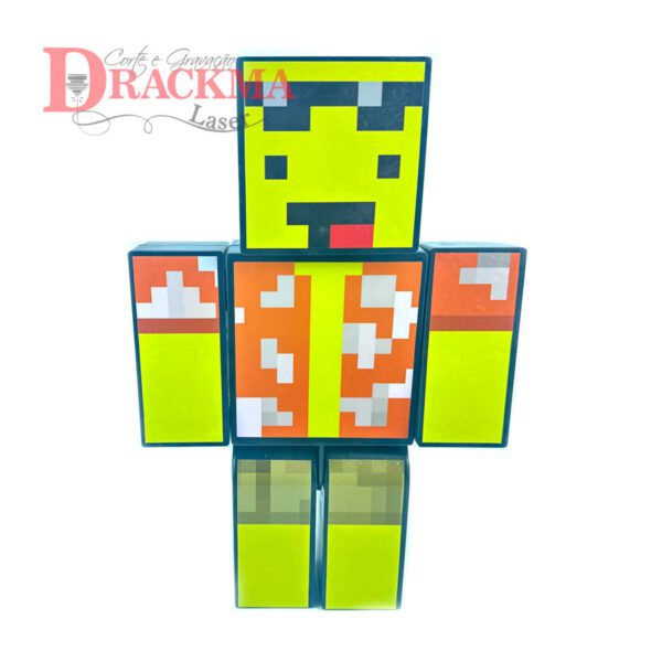 Boneco Articulado Minecraft Mel 35cm