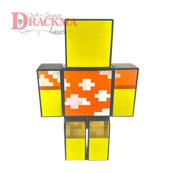 Boneco Articulado Minecraft Mel 25cm