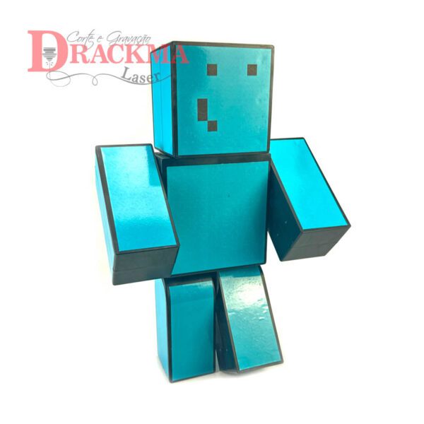 Boneco Articulado Minecraft Problems 35cm