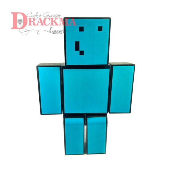 Boneco Articulado Minecraft Problems 35cm