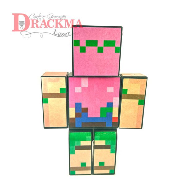 Boneco Articulado Minecraft Cupcake 35cm - Image 4