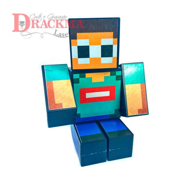 Boneco Articulado Minecraft George 35cm - Image 2