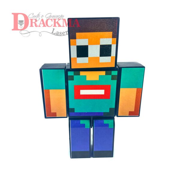 Boneco Articulado Minecraft George 35cm