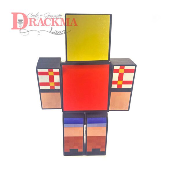 Boneco Articulado Minecraft Lydia 25cm