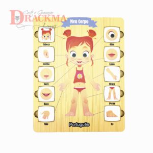 Corpo Humano Menina Português