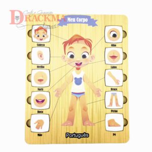 Corpo Humano Menino Português