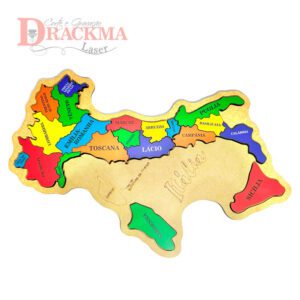 Quebra-Cabeça Mapa da Itália
