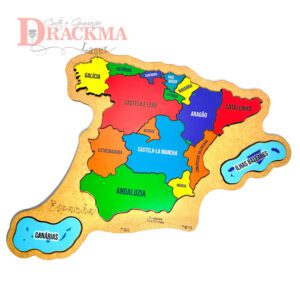 Quebra-Cabeça Mapa da Espanha