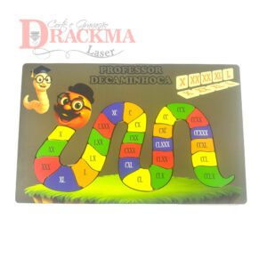 Jogo DecaMinhoca Números Romanos de 10 em 10