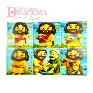 Kit Quebra-Cabeça Bíblico 6 Jogos