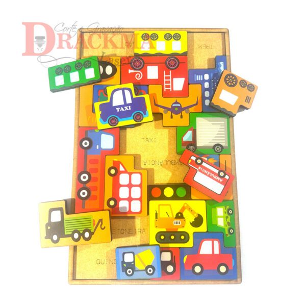 Jogo Tetris Veículos
