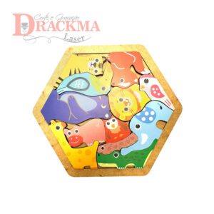 Jogo de Encaixe dos Bichos