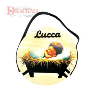 Porta Maternidade Bebê Anjo Dormindo