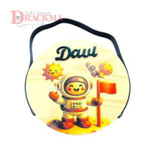 Porta Maternidade Astronauta Infantil