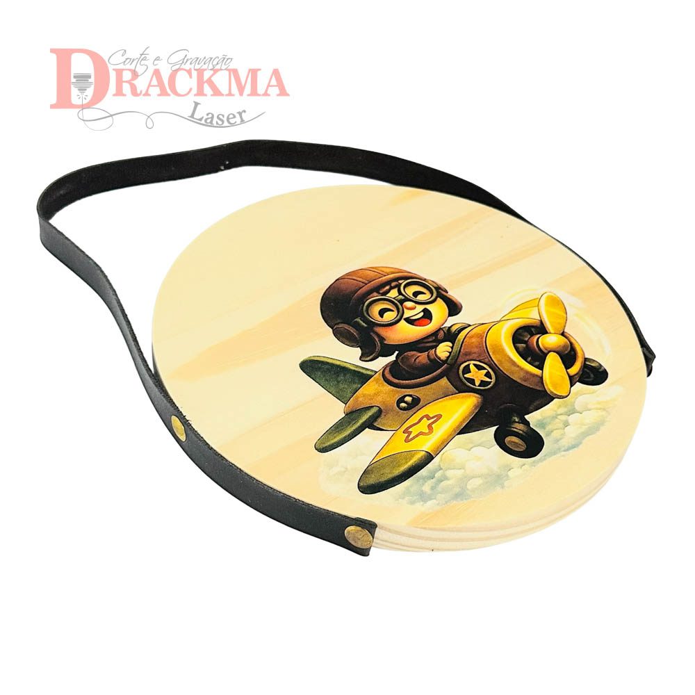 Porta Maternidade Aviador Infantil