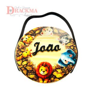 Porta Maternidade Safari Infantil