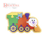 Quebra-cabeça Trem Infantil Educativo Pedagógico
