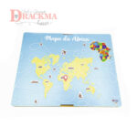 Caixa para Mapa da África