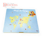 Caixa para Mapa da Europa