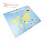 Caixa para Mapa da Oceania